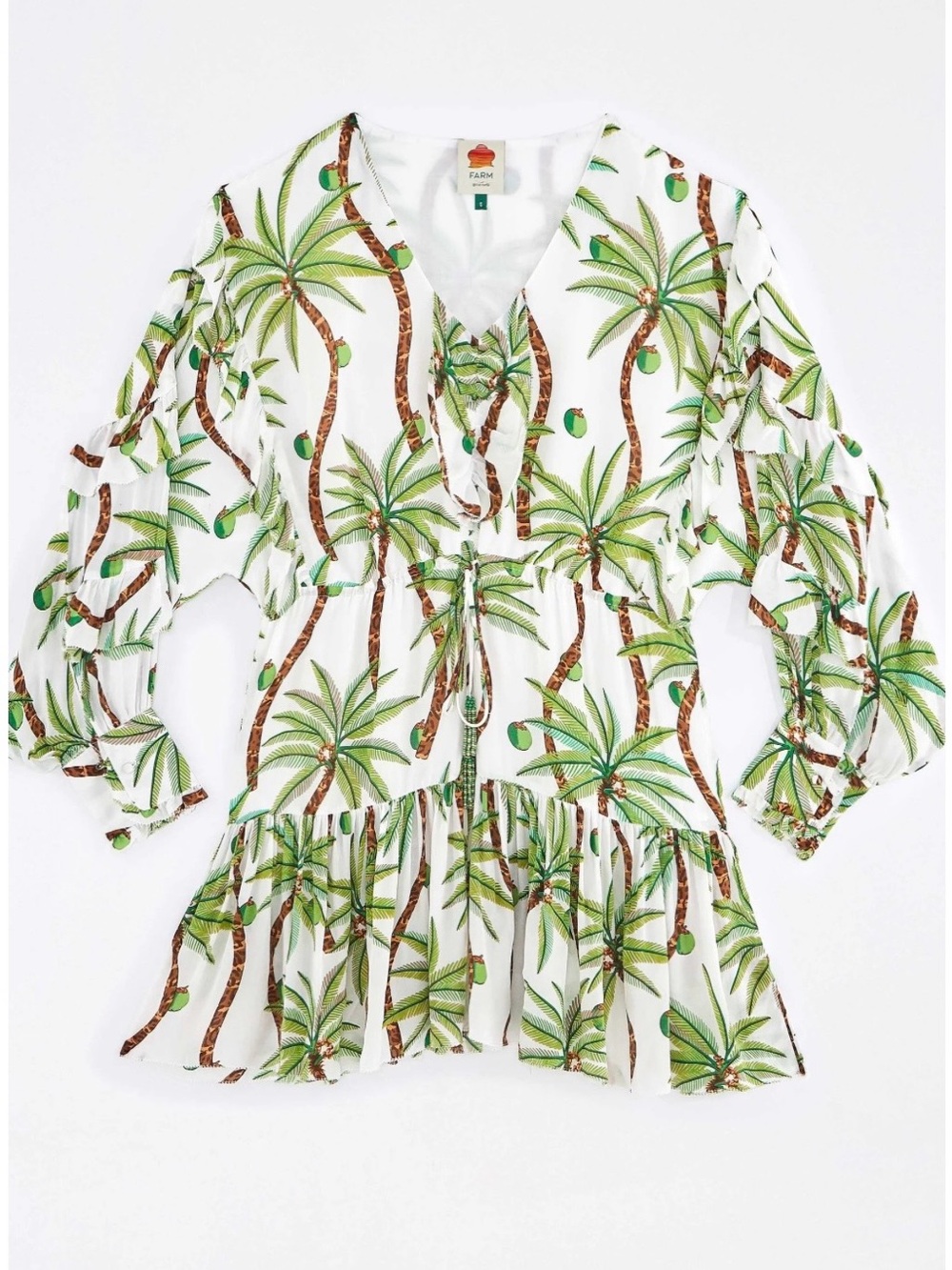 FARM Rio Swinging Palm Mini Dress - Picture 3 of 7